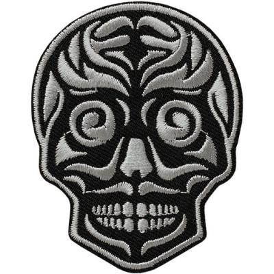 Artikl 14346 Nažehlovačka Lebka 7 x 5,5 cm Monoquick, VO balení 3 ks