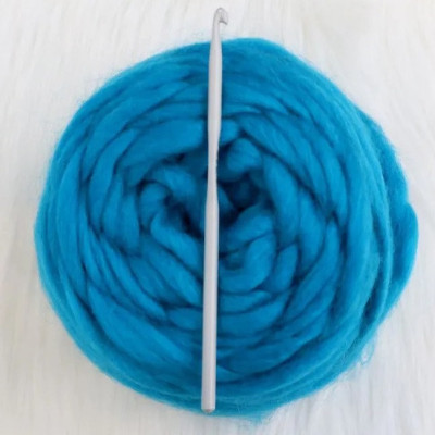 KnitPro BasiX hliníkový pletací háček (jednostranný), VO balení: 5 ks