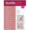 Artikl B1020 hedvábný papír Burda, střihový papír