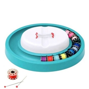 Ovál na cívky + magnetický jehelníček + pouzdro na jehly PRYM Love