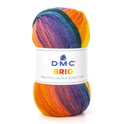 DMC Brio 100g, vícebarevná příze na pletení a háčkování