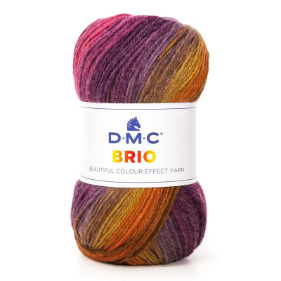 DMC Brio 100g, vícebarevná příze na pletení a háčkování