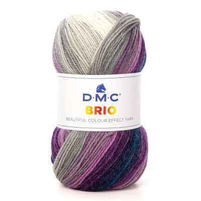 DMC Brio 100g, vícebarevná příze na pletení a háčkování