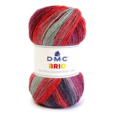 DMC Brio 100g, vícebarevná příze na pletení a háčkování