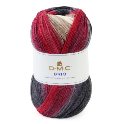 DMC Brio 100g, vícebarevná příze na pletení a háčkování