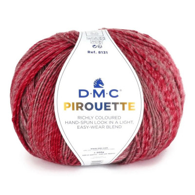Artikl 8131 DMC Pirouette 200g, vícebarevná příze na pletení a háčková
