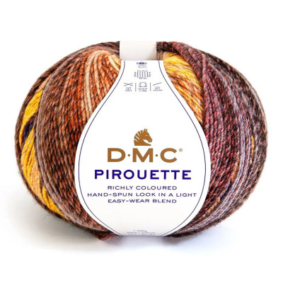 Artikl 8131 DMC Pirouette 200g, vícebarevná příze na pletení a háčková