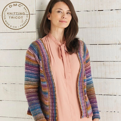 Artikl 8131 DMC Pirouette 200g, vícebarevná příze na pletení a háčková