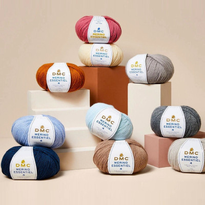 Artikl 8149 DMC Merino Essentiel 4 50g, příze na pletení a háčkování s