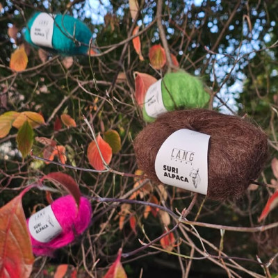 LANG YARNS artikl 1082 pletací příze z alpaky Suri Alpaca 25g