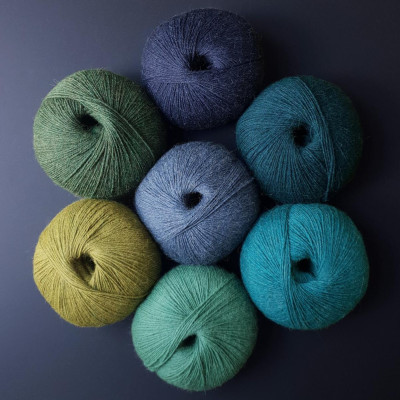 LANG YARNS artikl 1062 nebesky hebká pletací příze Alpaca Soxx 4-fach