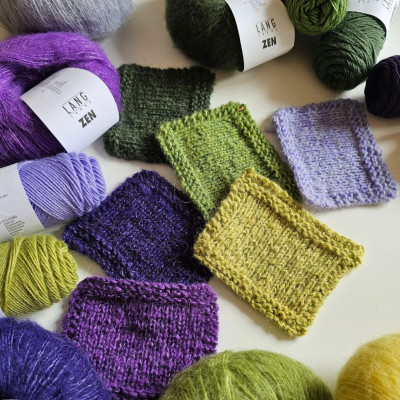 LANG YARNS artikl 1100 pletací příze s merino vlnou, alpakou a hedvábí