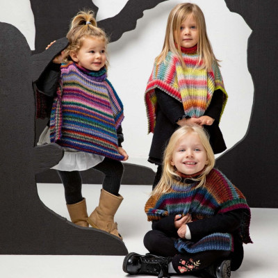 LANG YARNS artikl 845 barevná pletací příze z merino vlny Mille Colori