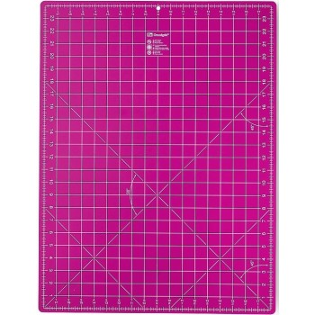 Řezací podložka 45 x 60 cm fialová PRYM Love