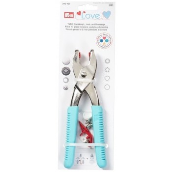 Kleště Vario (nýtovací, děrovací) tyrkysové PRYM Love