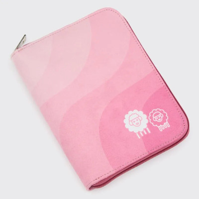 KnitPro Dreamz grande set dřevěných šroubovacích kruhových jehlic a př