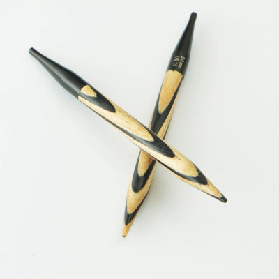 KnitPro Dreamz deluxe set dřevěných šroubovacích kruhových jehlic a př