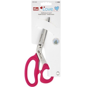 Krejčovské nůžky s mikrozoubky 21 cm PRYM Love