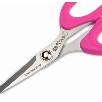 Krejčovské nůžky s mikrozoubky 13,5 cm PRYM Love