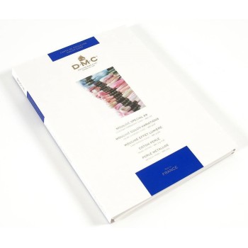 Barevnice se vzorky bavlnek DMC (500 barev) včetně 35 nových barev