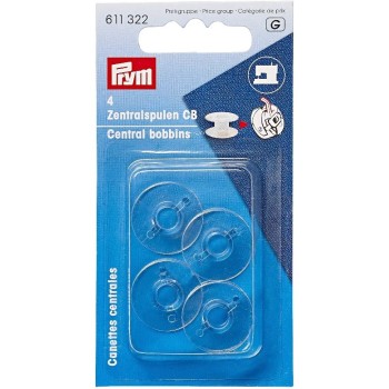 Centrální cívky (4 ks), CB chapač, 20,5 mm PRYM