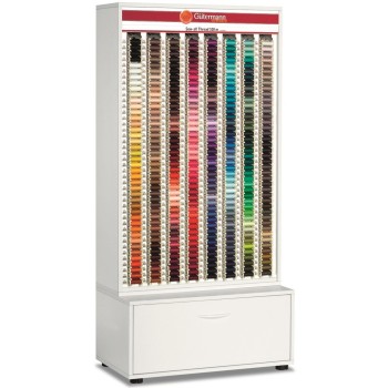 Stojan na nitě Gütermann s 336 barvami tj. náplň 1008 špulek