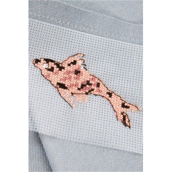 Rozpustná kanava DMC k vyšívání motivů na oblečení