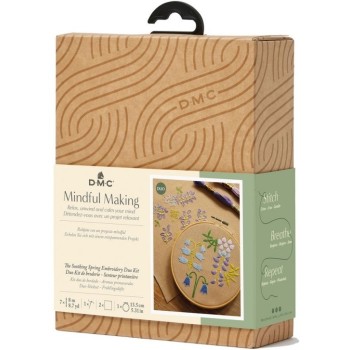 Sada na vyšívání Probouzející se jaro 2 motivy DMC Mindful Making