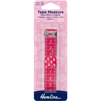 Krejčovský metr 150 cm Deluxe Hemline