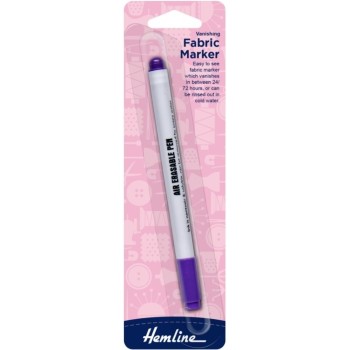 Mizící značkovač fialový Hemline