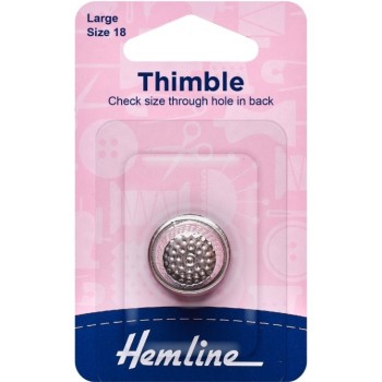 Náprstek kovový velikost L Hemline