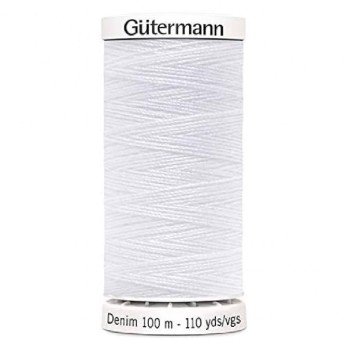 Džínová nit Gütermann Denim návin 100 m 100% polyester
