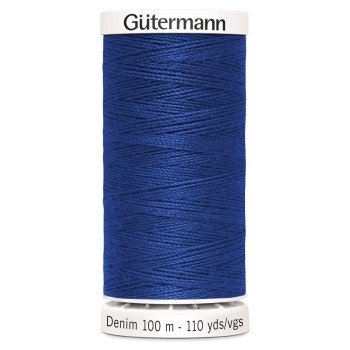 Džínová nit Gütermann Denim návin 100 m 100% polyester