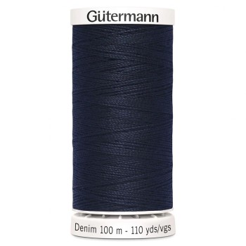 Džínová nit Gütermann Denim návin 100 m 100% polyester