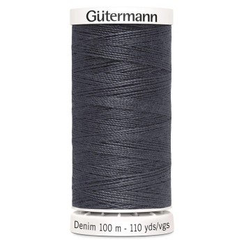 Džínová nit Gütermann Denim návin 100 m 100% polyester
