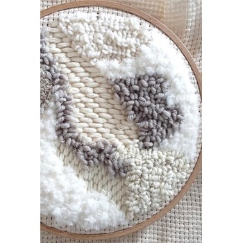 Dutá jehla (punch needle) s dřevěnou rukojetí DMC