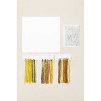 Sada na vyšívání DMC Vincent van Gogh Tournesols, Váza se slunečnicemi