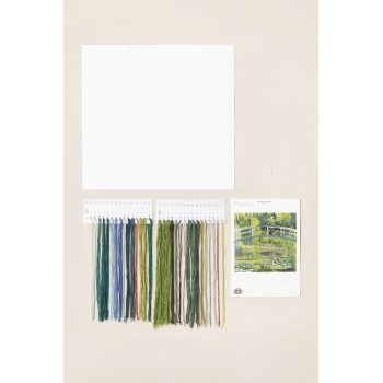 Sada na vyšívání DMC Claude Monet The Water Lily Pond, Jezírko s lekní