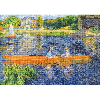 Sada na vyšívání DMC Renoir The Skiff, Vyjížďka po Seině