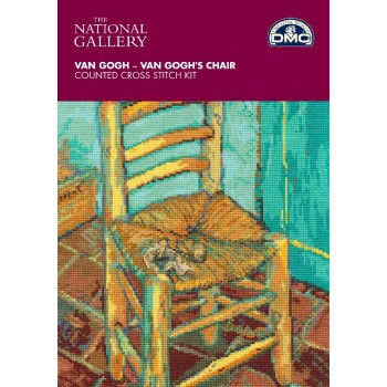 Sada na vyšívání DMC Vincent van Gogh Van Gogh´s Chair, Van Goghova ži