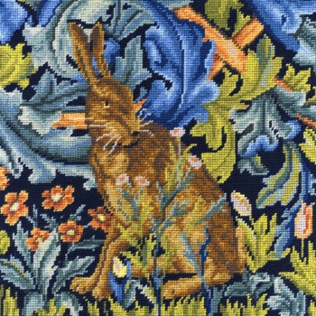 Sada na vyšívání tapiserie DMC William Morris The Hare, Zajíc