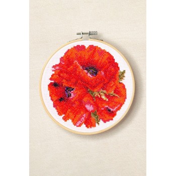 Sada na vyšívání DMC Květy vlčích máků