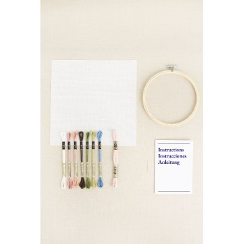 Sada na vyšívání DMC Květiny ve džbánku