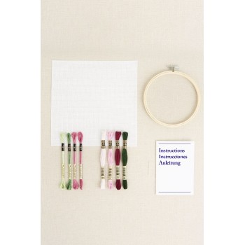 Sada na vyšívání DMC Třešňové květy