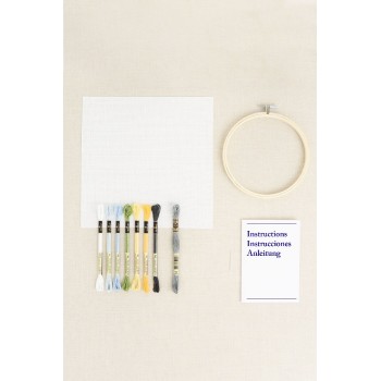 Sada na vyšívání DMC Včelí královna a květy