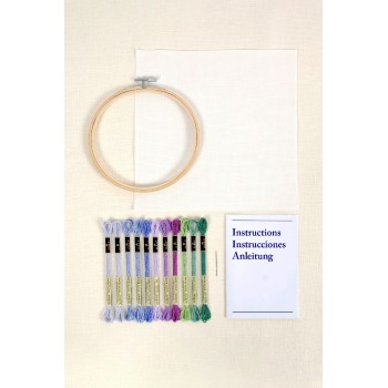 Sada na vyšívání DMC Kytice levandulí