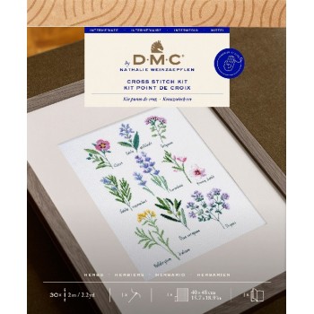 Sada na vyšívání DMC Herbář