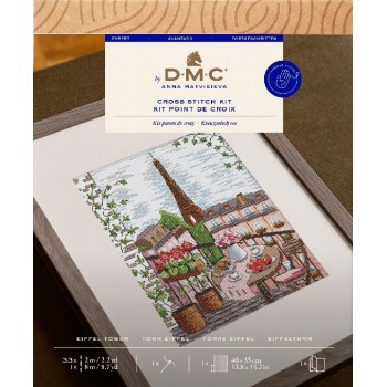 Sada na vyšívání DMC Eifellova věž