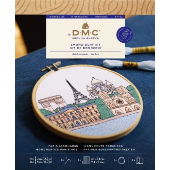 Sada na vyšívání DMC Pařížské památky