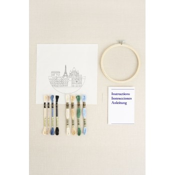 Sada na vyšívání DMC Pařížské památky